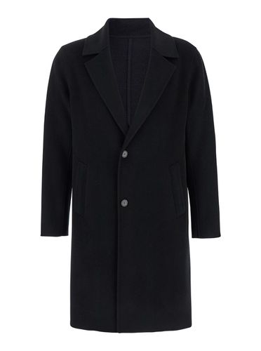 Coat With Classic Revers In Wool Man - Low Brand - Modalova