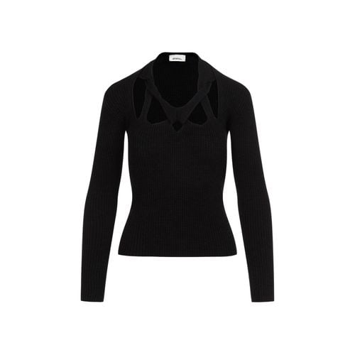 Cut-out Detailed Knitted Jumper - Isabel Marant - Modalova