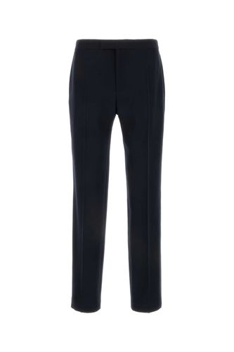 Midnight Blue Wool Rivo Pant - The Row - Modalova