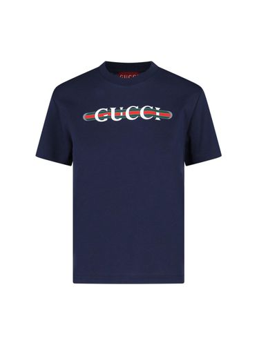 Gucci Logo T-shirt - Gucci - Modalova