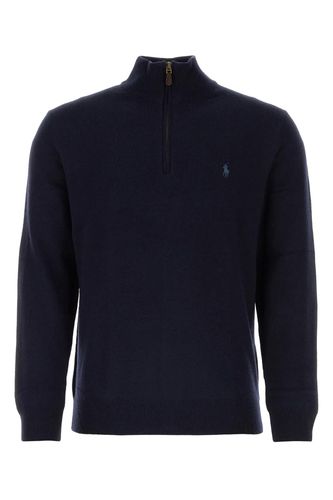 Midnight Blue Wool Sweater - Polo Ralph Lauren - Modalova