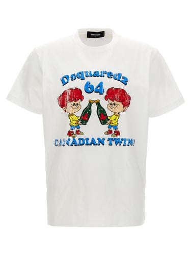 Dsquared2 Printed T-shirt - Dsquared2 - Modalova