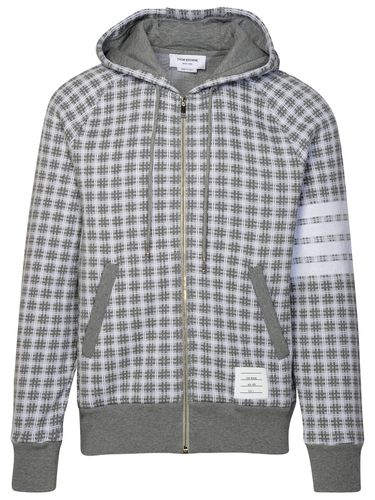 Thom Browne Gray Cotton Sweatshirt - Thom Browne - Modalova