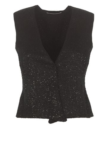 Kangra Vest With Paillettes - Kangra - Modalova