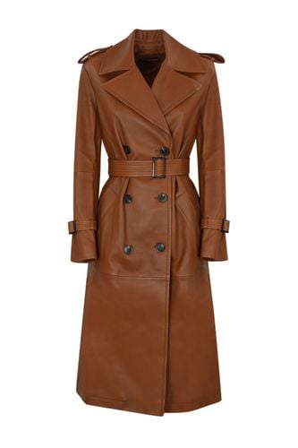 Mangiaro Nappa Trench Coat - Max Mara Studio - Modalova