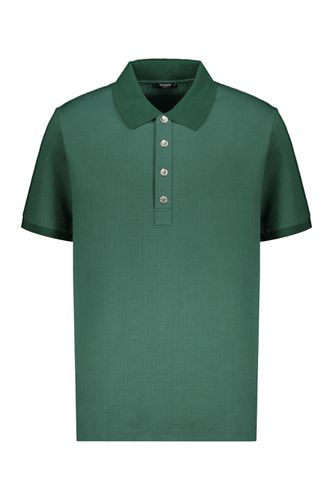 Balmain Cotton Polo Shirt - Balmain - Modalova