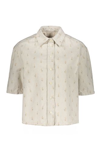 Lanvin Cotton And Linen Shirt - Lanvin - Modalova