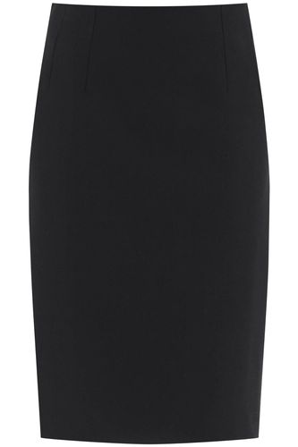 Versace Wool Pencil Skirt - Versace - Modalova