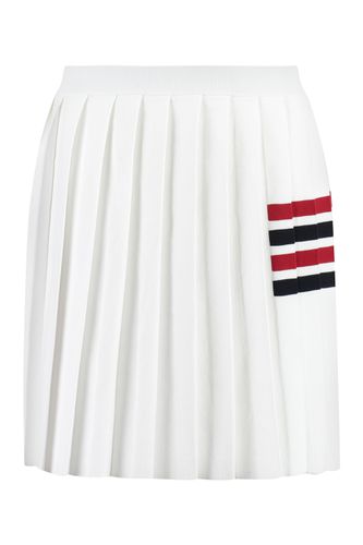 Thom Browne Pleated Knitted Skirt - Thom Browne - Modalova