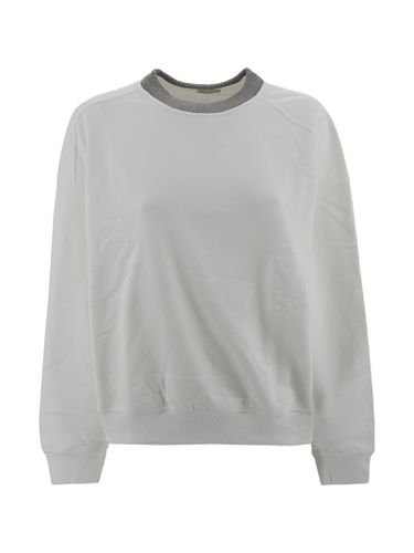 Monili-chain Crewneck Sweatshirt - Brunello Cucinelli - Modalova