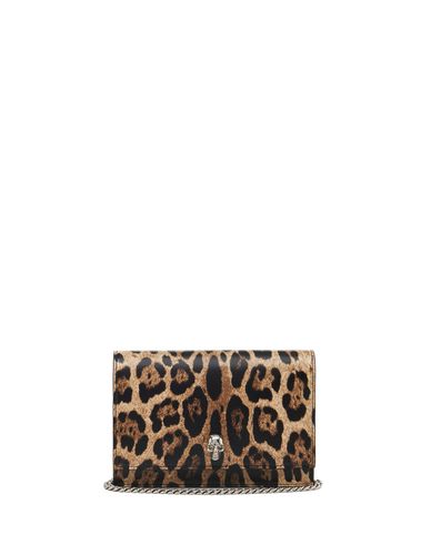 Small Skull Bag With Leopard Print - Alexander McQueen - Modalova