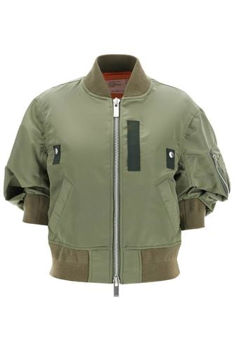 Sacai Short-sleeved Bomber - Sacai - Modalova