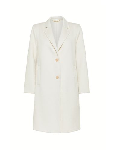 Seventy Womens Long Coat Cream - Seventy - Modalova