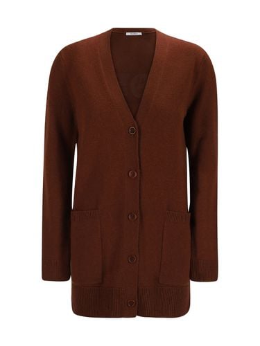 Villar V-neck Long-sleeved Cardigan - Max Mara - Modalova