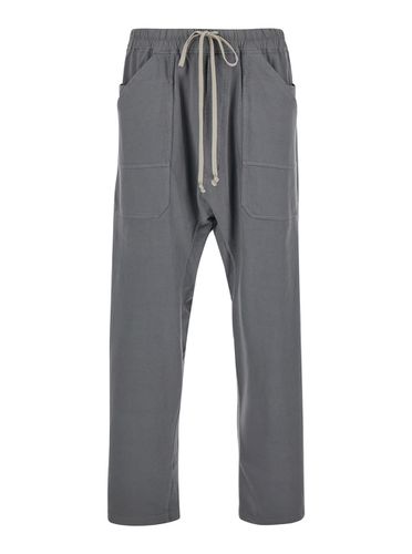 Cargo Pants With Elastic Waist With Drawstrings And Drop Crotch In Cotton Man - DRKSHDW - Modalova