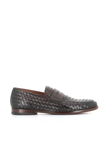 Doucal's Brown Woven Leather Loafer - Doucal's - Modalova