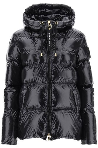 Pinko Eleodoro Hooded Down Jacket - Pinko - Modalova