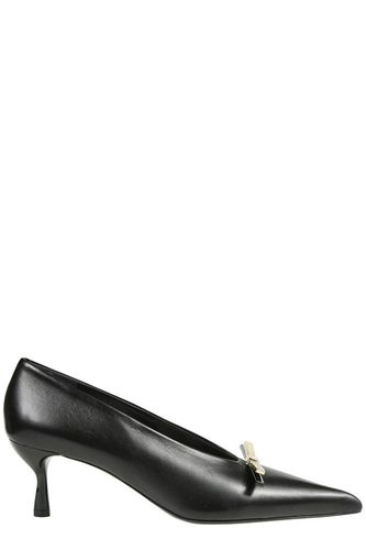 Lanvin Bow Embellished Pumps - Lanvin - Modalova