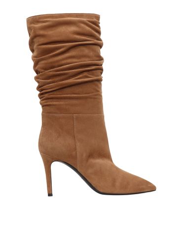 Via Roma 15 Curled Brown Boot - Via Roma 15 - Modalova