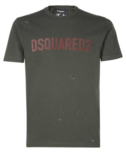 Dsquared2 Logo Cotton T-shirt - Dsquared2 - Modalova