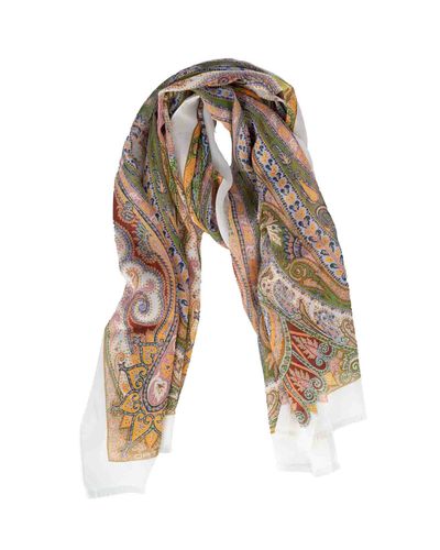 Etro Silk Paisley Scarf - Etro - Modalova