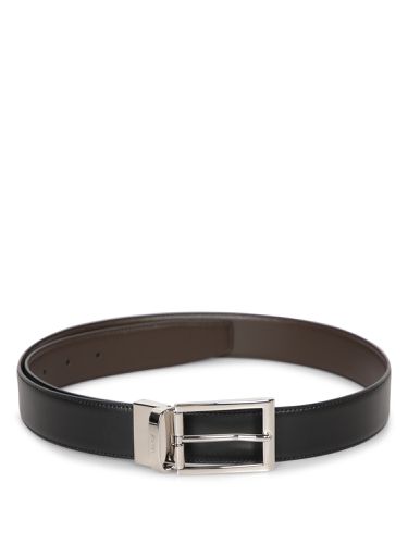 Zegna Double Black/brown Belt - Zegna - Modalova