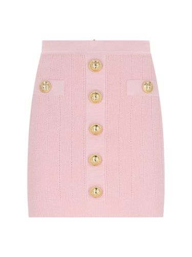 Balmain Knitted Mini Skirt - Balmain - Modalova