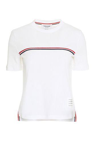 Thom Browne Cotton Knit T-shirt - Thom Browne - Modalova