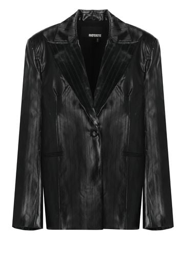 Coated Oversized Blazer - Rotate by Birger Christensen - Modalova