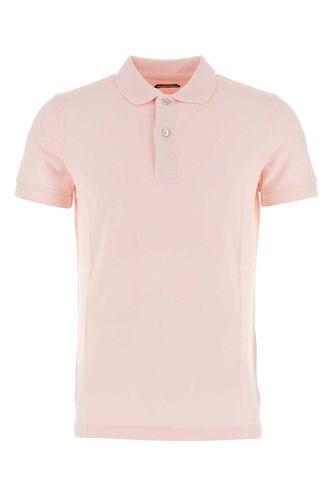 Tom Ford Pink Piquet Polo Shirt - Tom Ford - Modalova