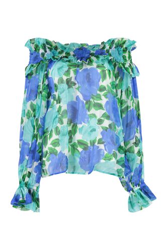 Parosh Floral Blouse - Parosh - Modalova