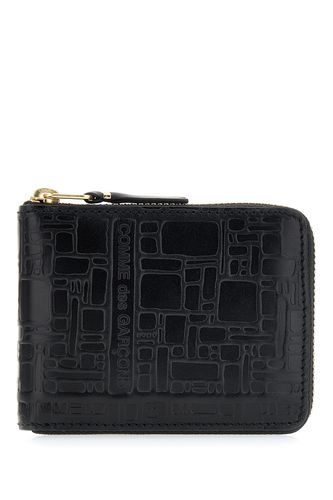 Black Leather Wallet - Comme des Garçons Wallet - Modalova