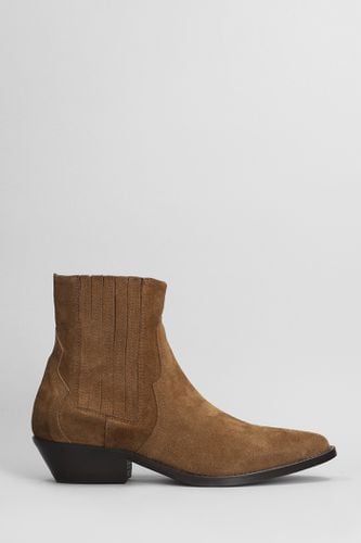 Texan Ankle Boots In Suede - Julie Dee - Modalova