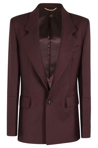 Sleeve Detail Patch Pocket Jacket - Victoria Beckham - Modalova