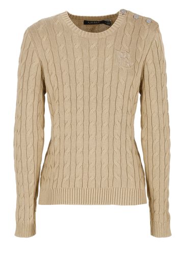 Sweater With Embroidered Logo - Ralph Lauren - Modalova