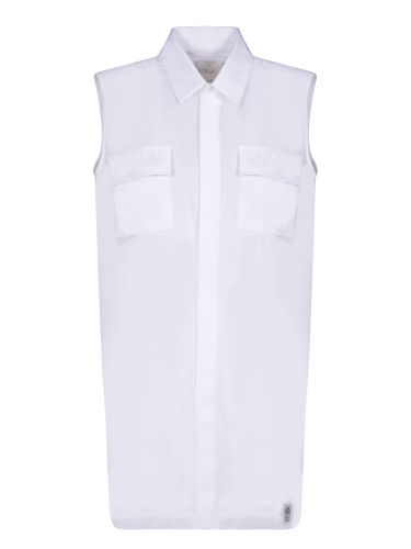 Sacai Sleeveless Long-length Shirt - Sacai - Modalova