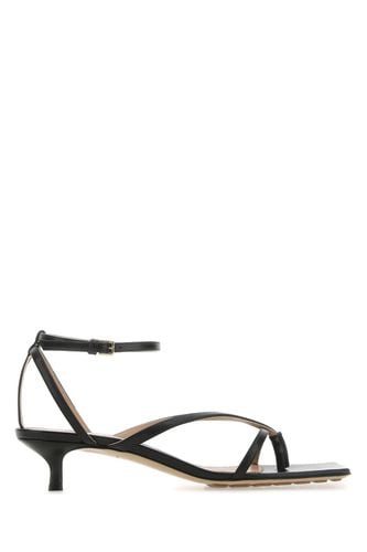 Black Leather Stretch Sandals - Bottega Veneta - Modalova