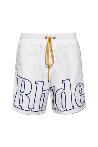 Rhude Shorts With Logo - Rhude - Modalova