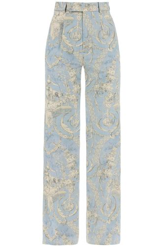 Allover Floral Print Flared Pants - Vivienne Westwood - Modalova