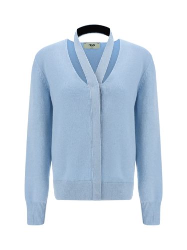 Fendi Wool And Cashmere Cardigan - Fendi - Modalova