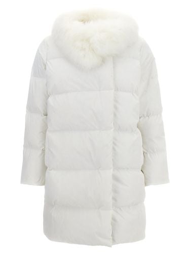 Doudoune Long Down Jacket - Yves Salomon - Modalova