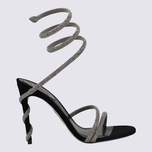 And Silver Leather Margot Sandals - René Caovilla - Modalova