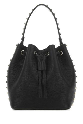 Garavani Rockstud Drawstring Bucket Bag - Valentino Garavani - Modalova