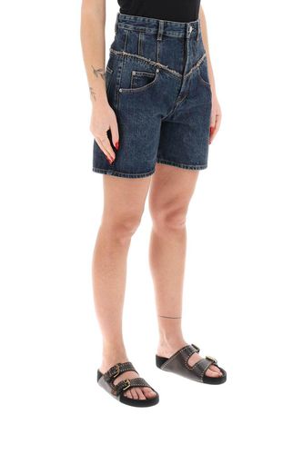 Oreta High Waist Shorts - Isabel Marant - Modalova