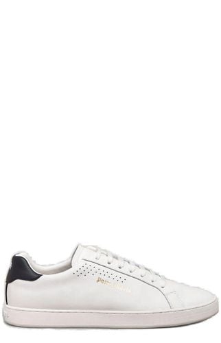 Palm Angels Leather Logo Sneakers - Palm Angels - Modalova