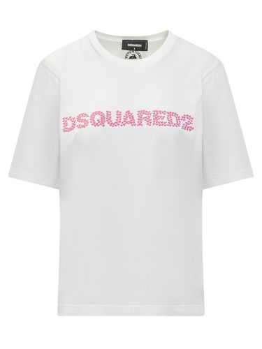 Dsquared2 T-shirt With Logo - Dsquared2 - Modalova