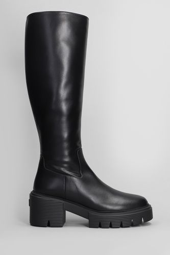 Soho Knee High Heels Boots In Leather - Stuart Weitzman - Modalova