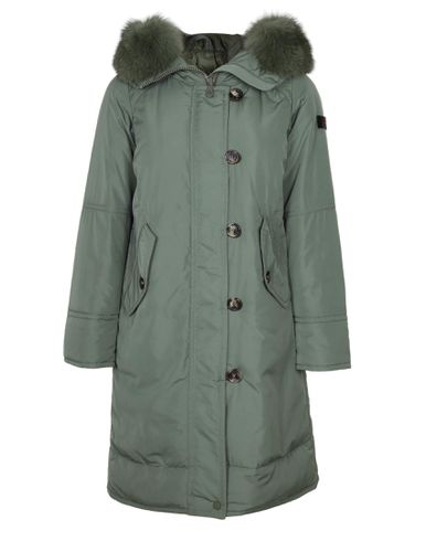 Parka Cassat Mfc Fur Con Cappuccio Colore Verde - Peuterey - Modalova