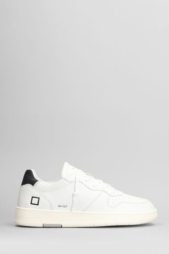 D. A.T. E. Court Sneakers In Leather - D.A.T.E. - Modalova