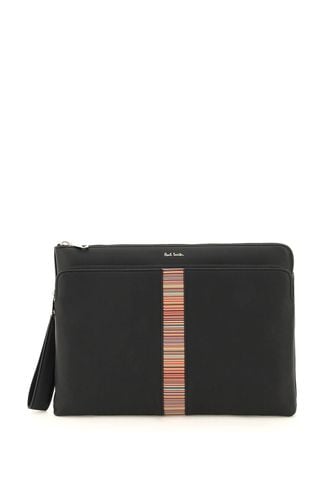 Leather Document Case Luggage - Paul Smith - Modalova